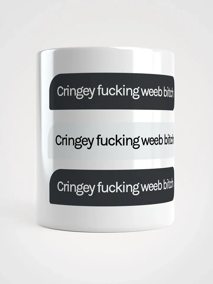 Weeb B!tch Ver.2 White Glossy Mug product image (1)