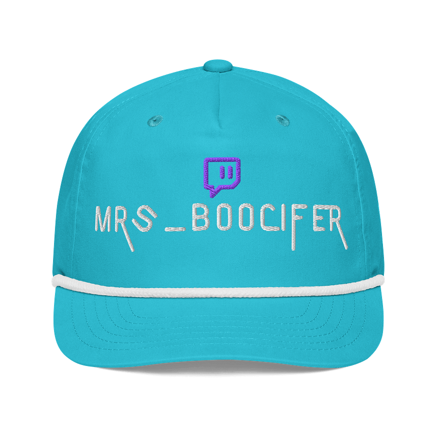 Mrs Boo Golf Hat (Turq/White) product image (1)
