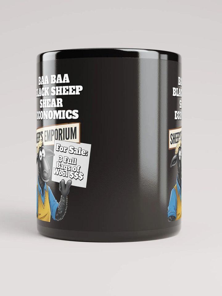 Baa Baa Black Sheep - The Entrepreneur - Funny Black Coffee Mug product image (1)