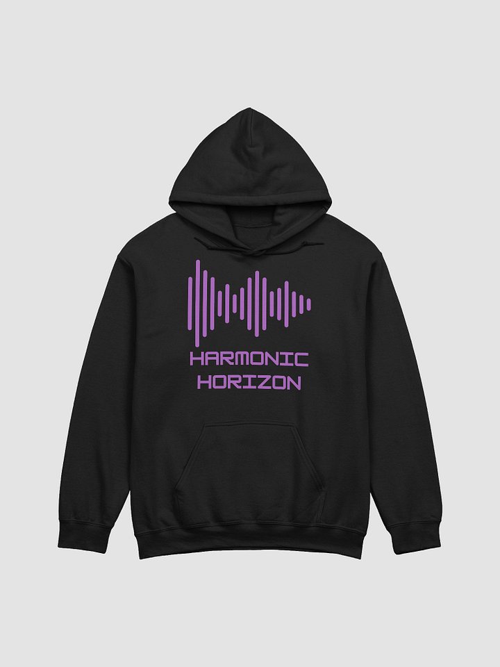 Harmonic Horizon Magenta Logo Hoodie product image (1)