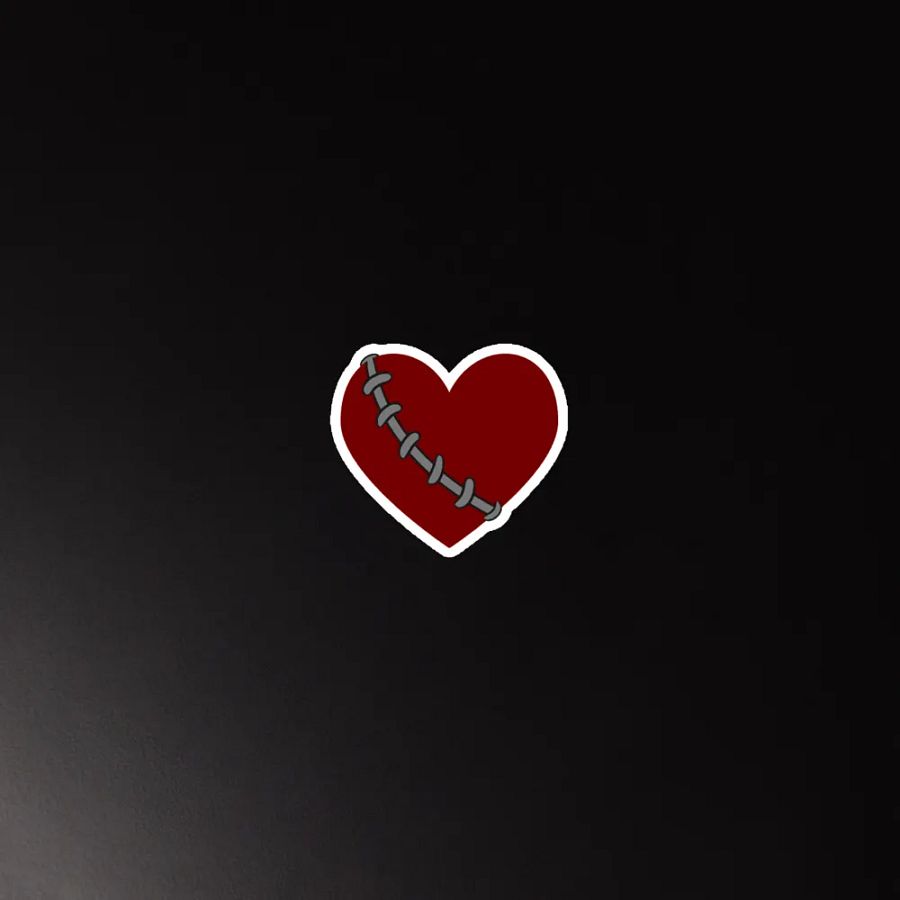Stitched Heart Magnet product image (5)