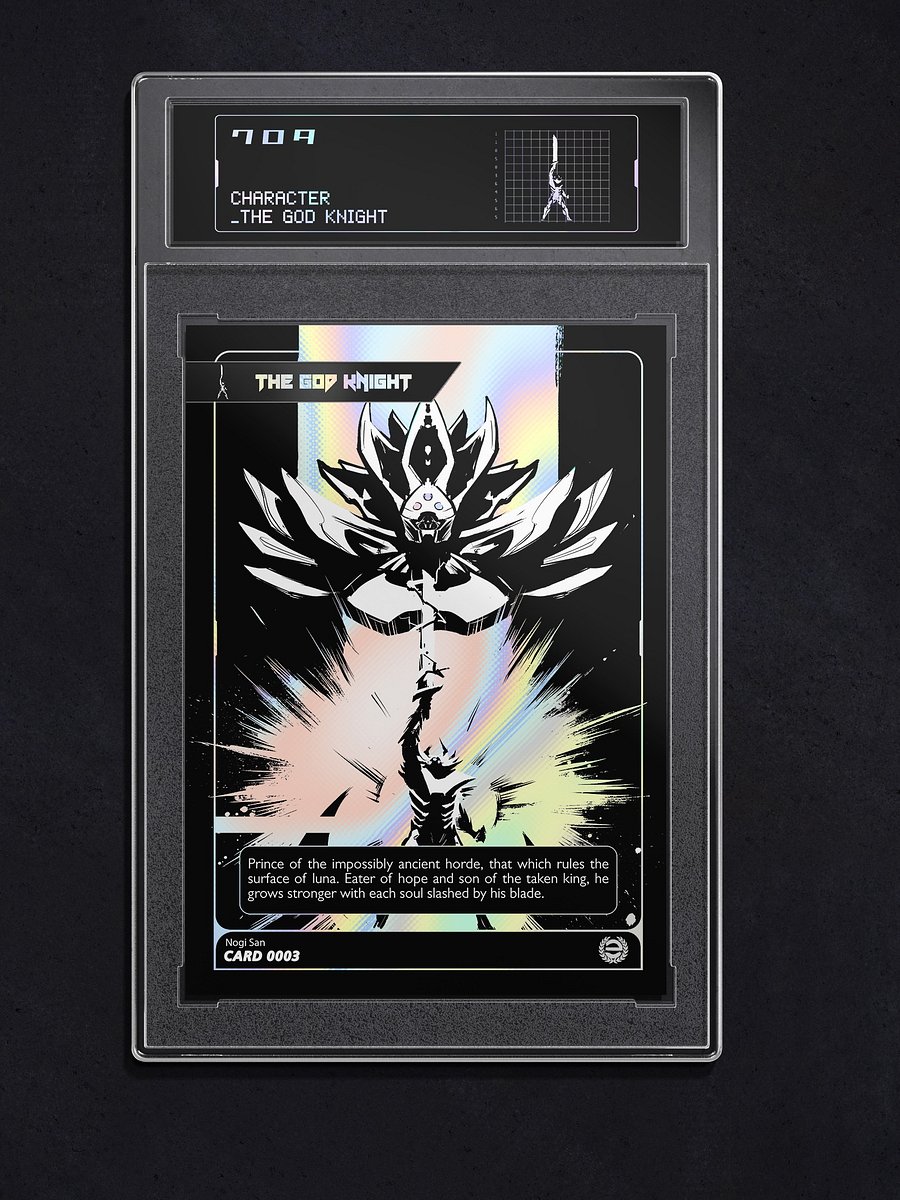 The God Knight Collector Card [PRE ORDER] product image (1)