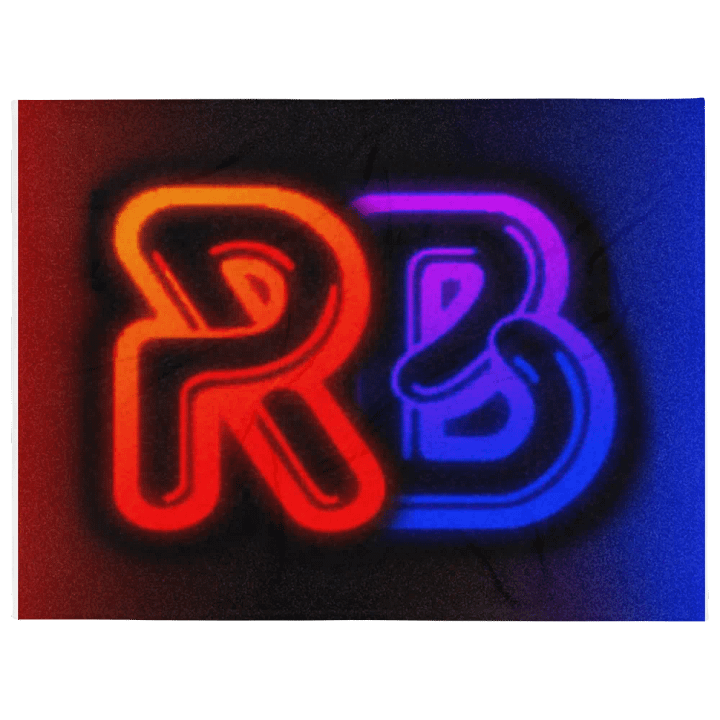 Red & Blue™ Logo Throw Blanket product image (1)