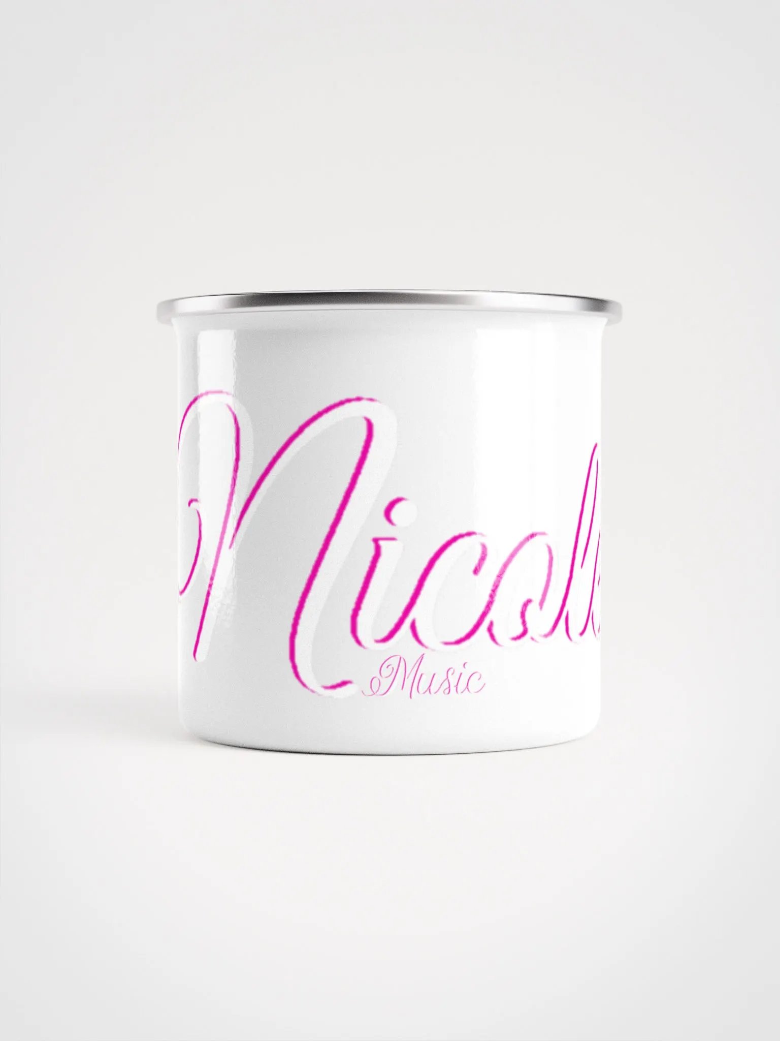 Nicole Music Enamel Mug product image (2)