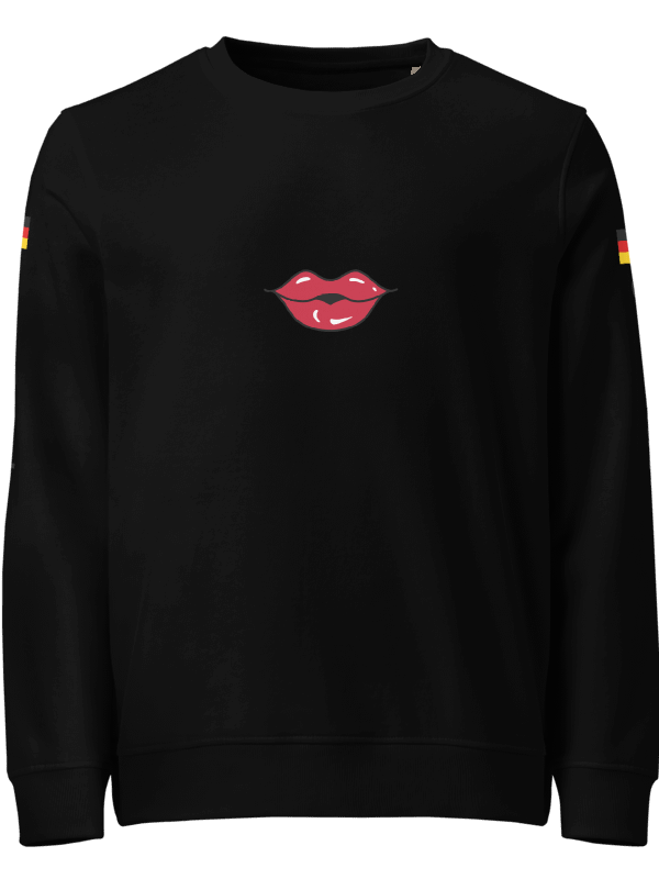Glossy Lips Organic Sweatshirt for Women and Men product image (3)