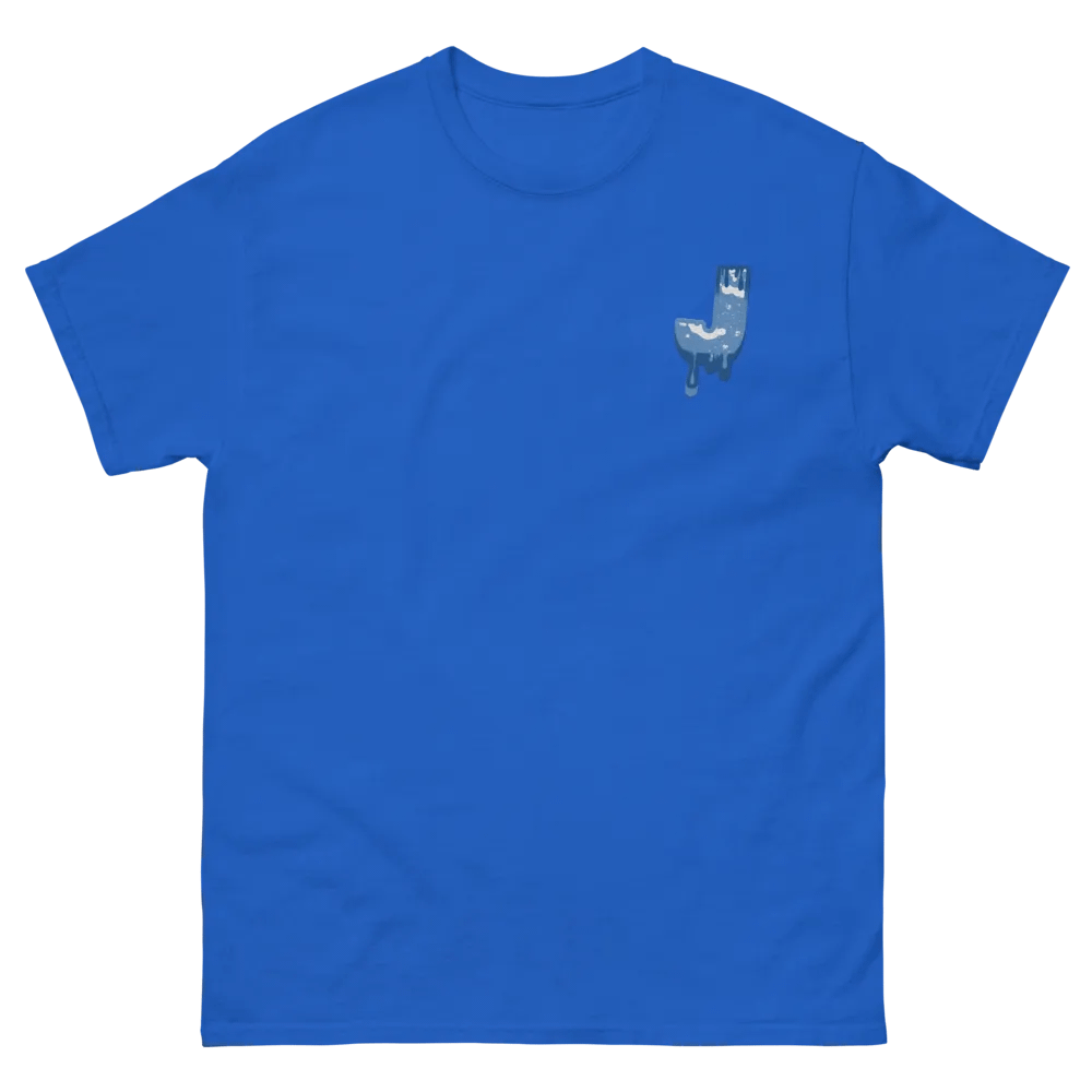 Premium Blue Melting J T-Shirt product image (6)
