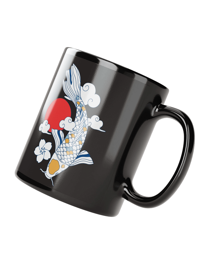 Koi Fish Black Mug product image (2)
