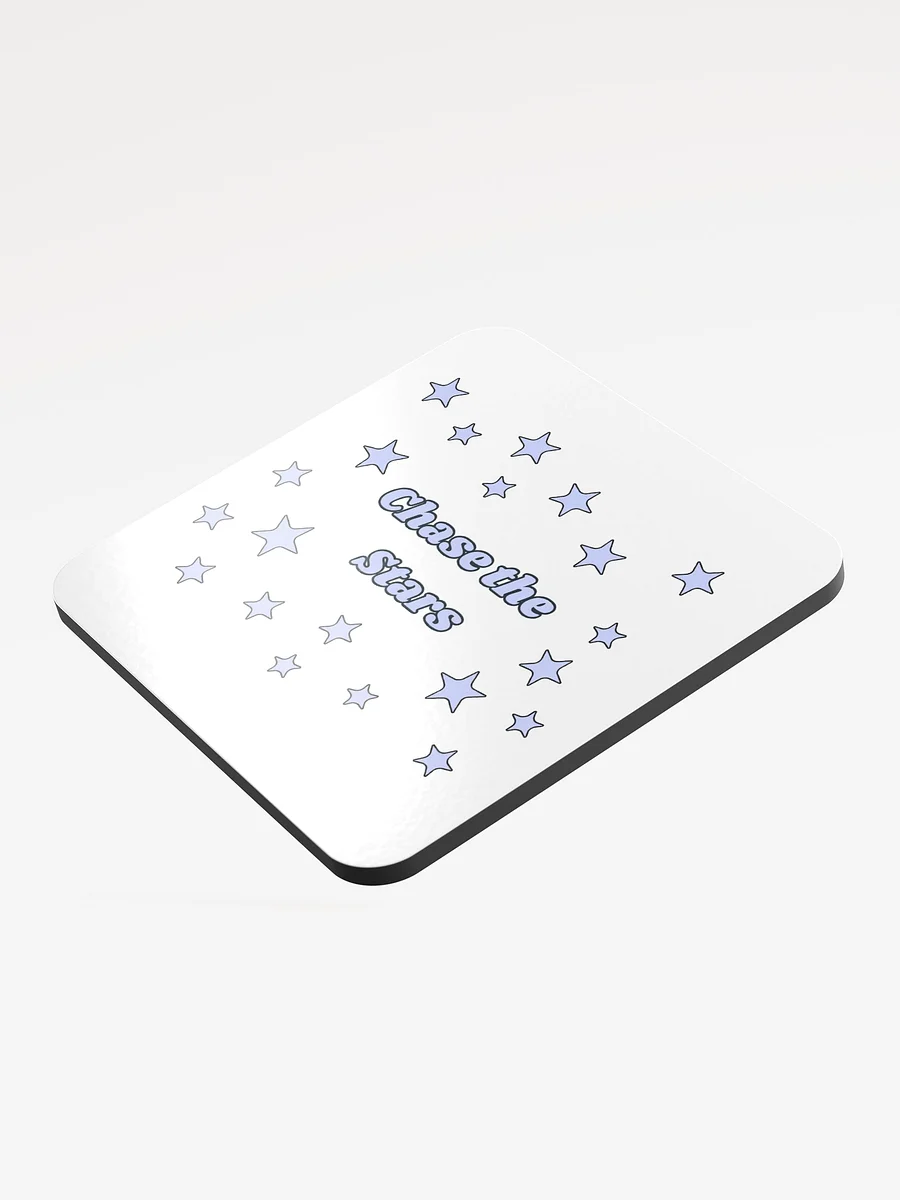 Chase the Stars Glossed Cork Coaster product image (3)
