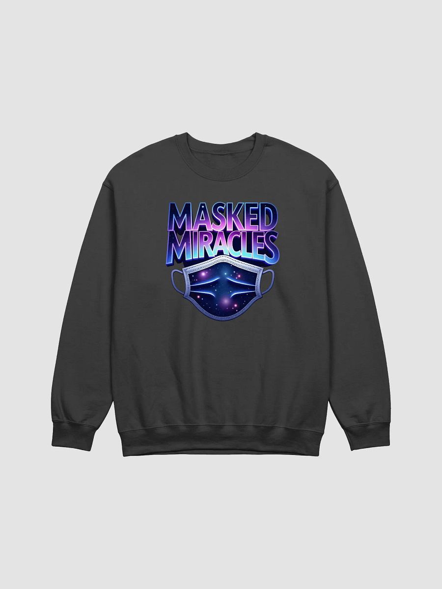 Cosmic Masked Miracles Crewneck Sweatshirt product image (3)