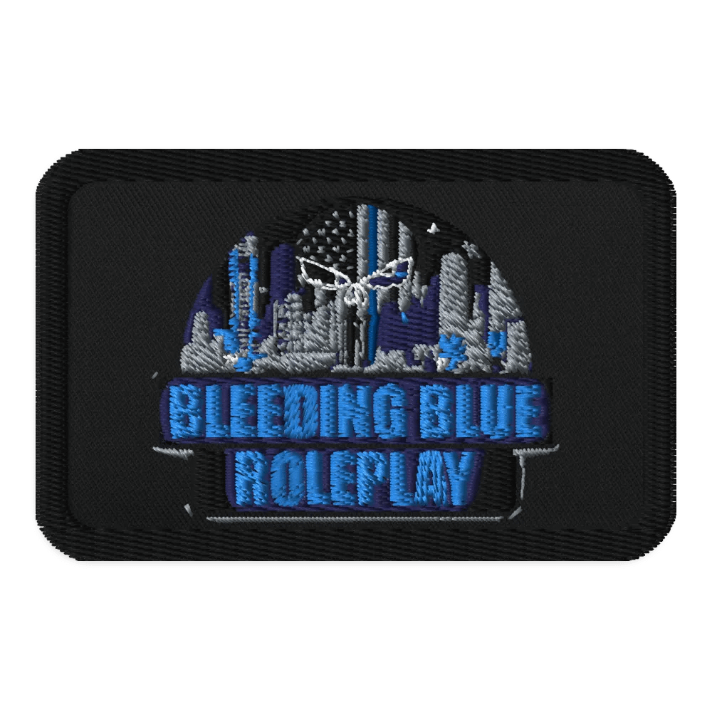 Bleeding Blue Roleplay Supporter Patch product image (1)