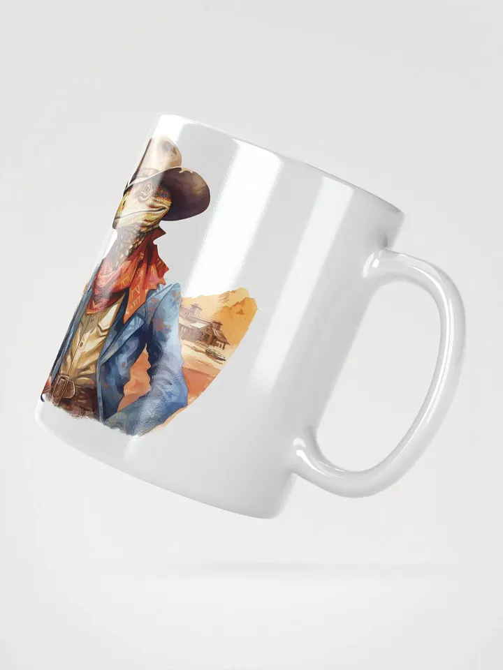 Western Lizards White Glossy Mug product image (2)