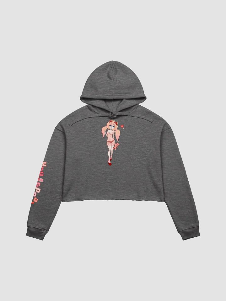 Valentine PJs Teddy Cropped Hoodie product image (3)