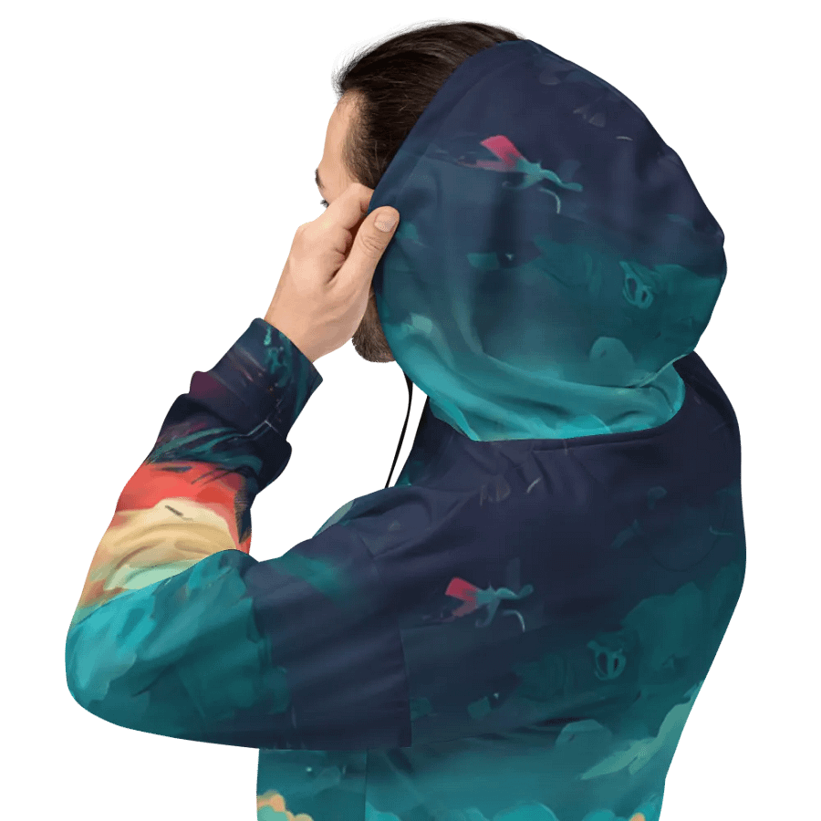 Funny Donut All Over Print Hoodie product image (7)