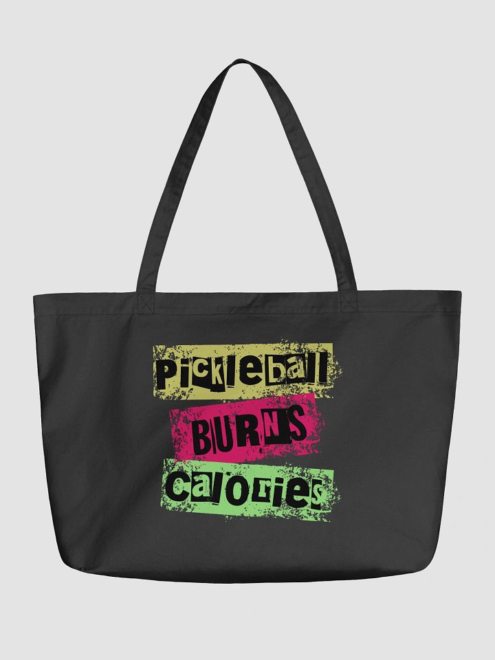 Pickleball Burns Calories Tote Bag product image (2)