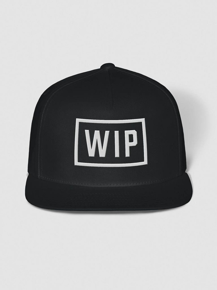 WIP Flat Bill Snapback product image (1)