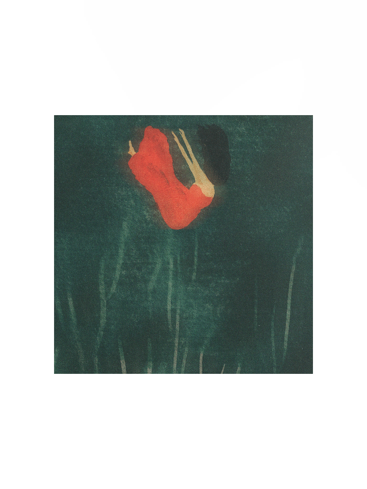 drowning | square print product image (2)
