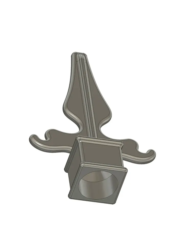 Halloween PVC Fence Finial V2 3D Model product image (2)