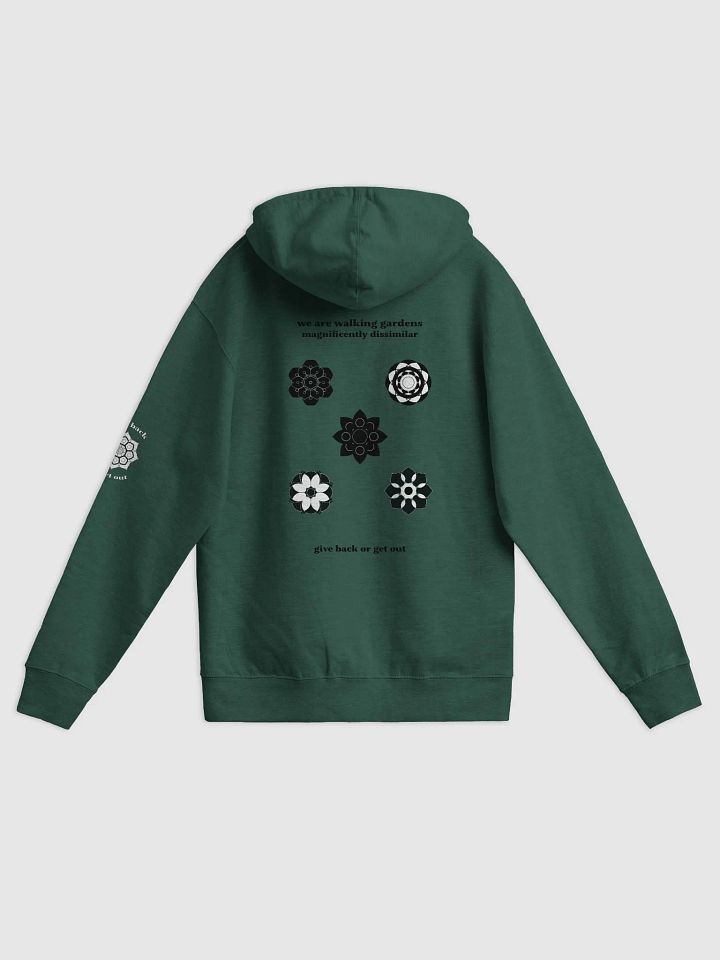 Walking Gardens zip hoodie 2 product image (2)