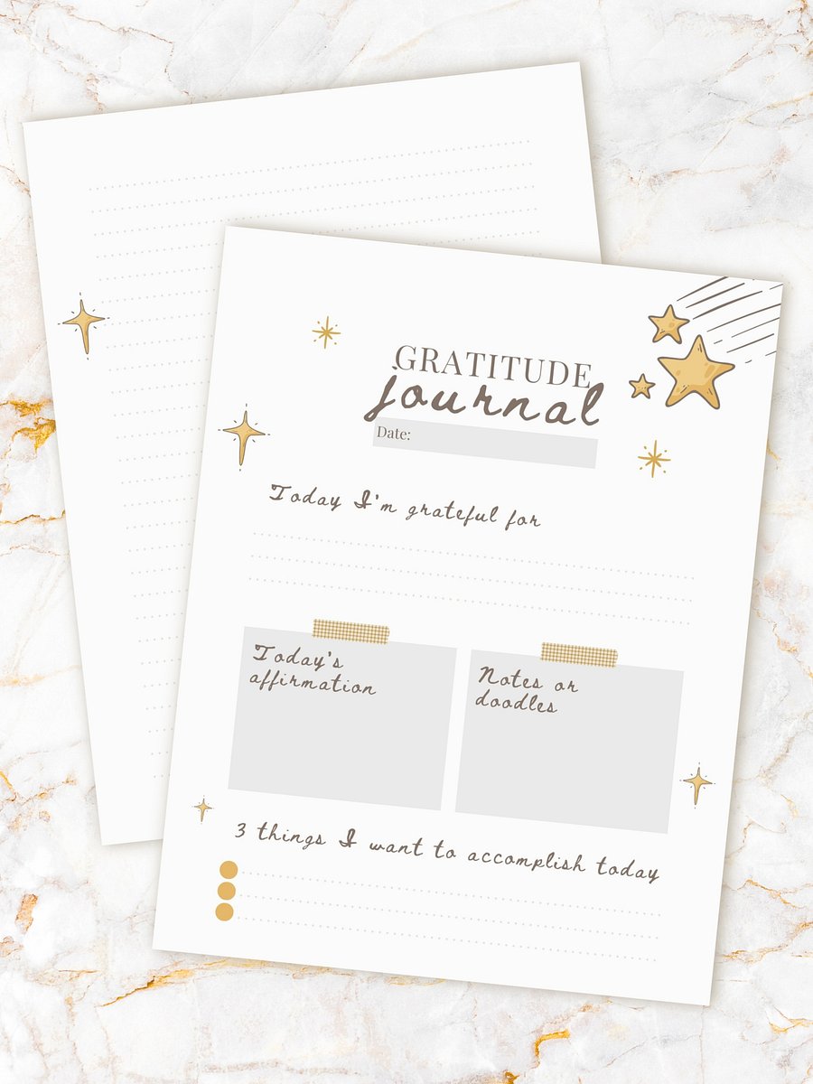 Daily Gratitude Journal Printable product image (2)