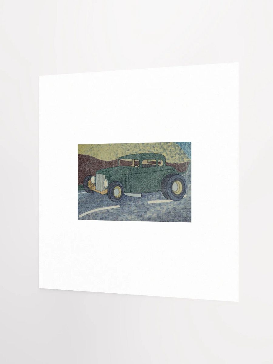 Green Hotrod Print product image (2)