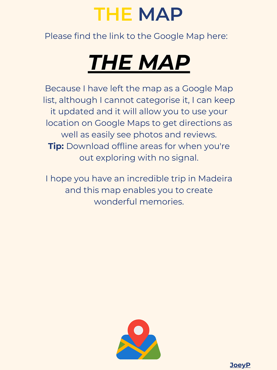 Madeira Travel Map - The Best Things To Do in Madeira product image (4)