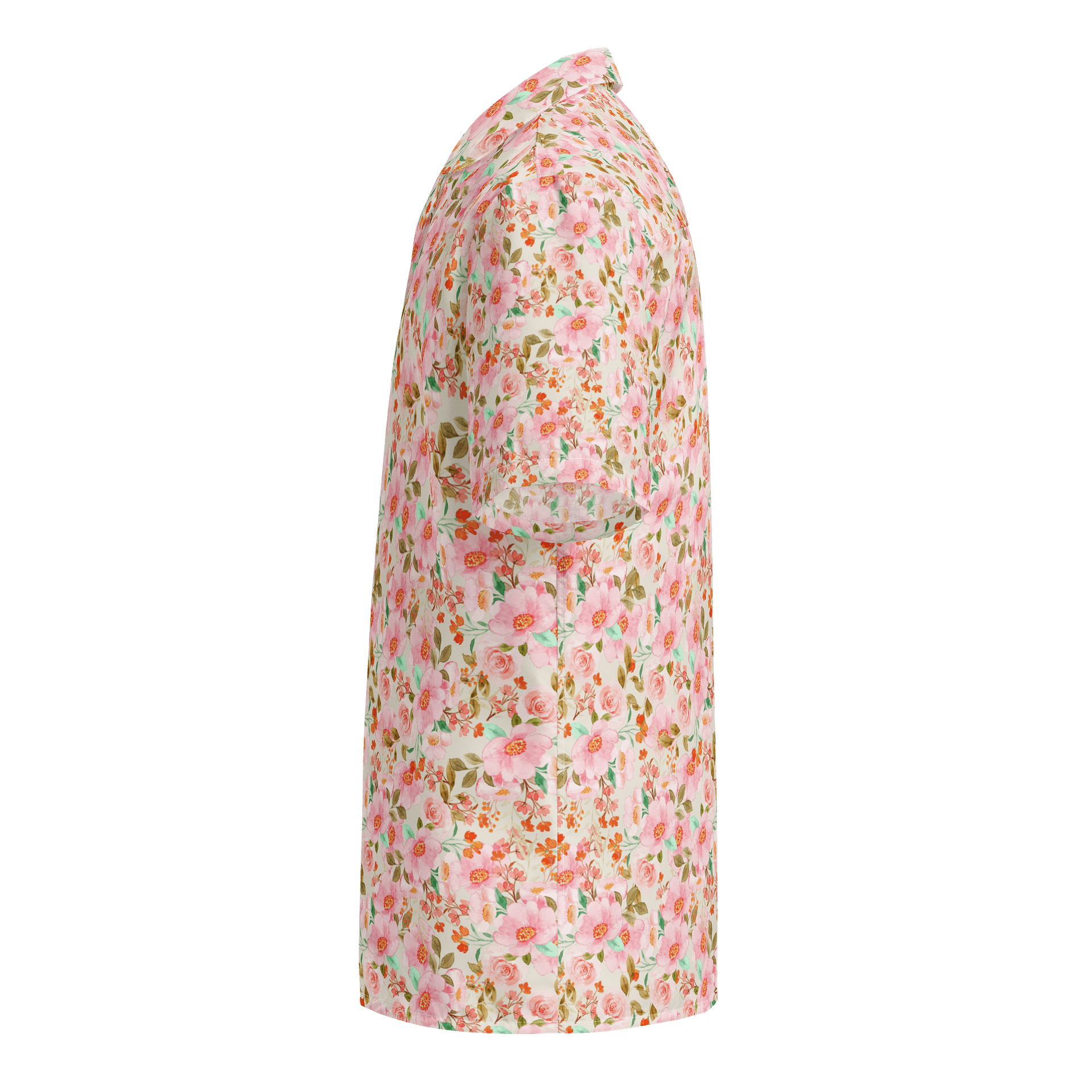 Pink Roses Hawaiian Shirt product image (3)