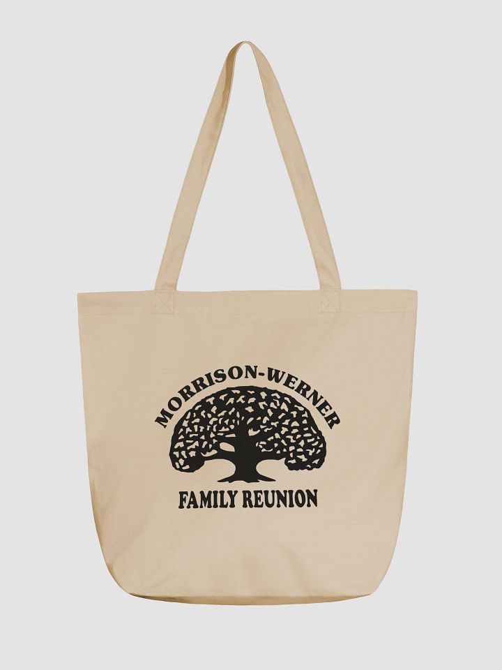 "Morrison-Werner Family Tree" Tote Bag (Oyster) product image (1)