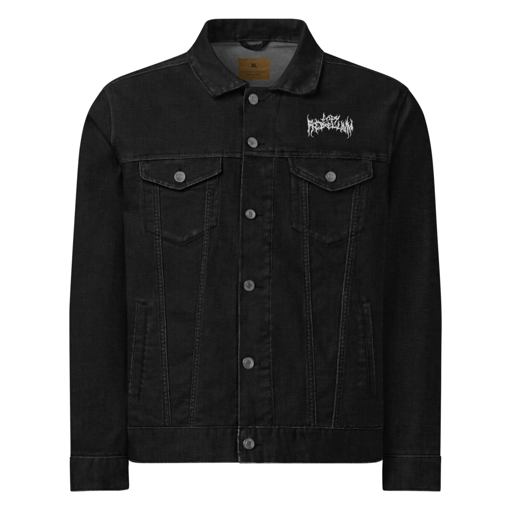 Death Metal Denim Jacket (Embroidered) product image (1)