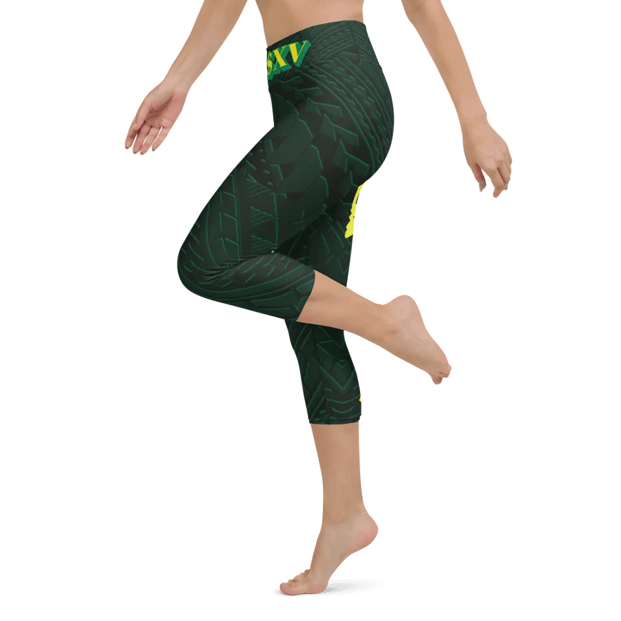 Tatau Korero Tiki Yoga Capri Leggings product image (11)