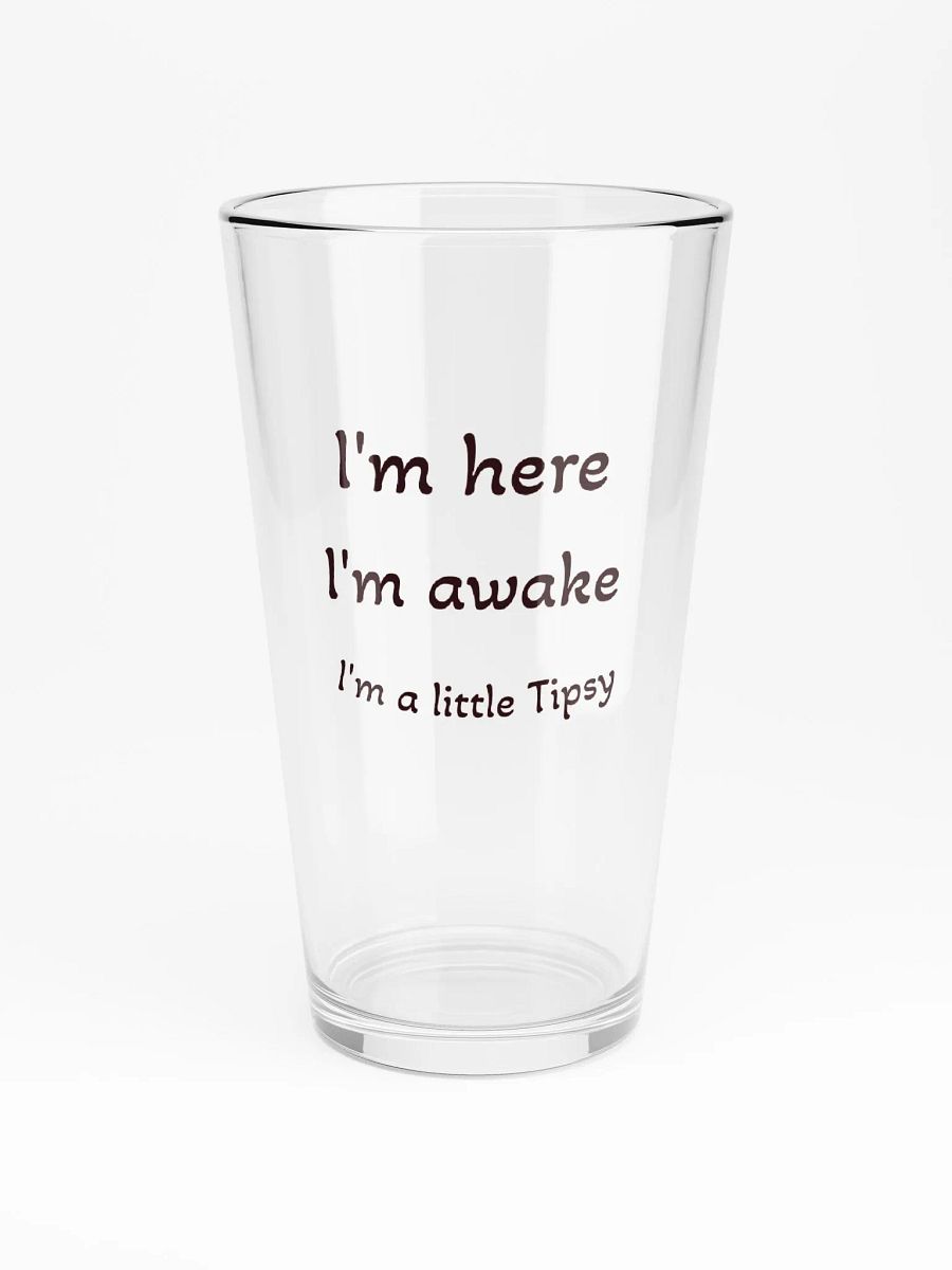 Tipsy Pint Glass product image (3)