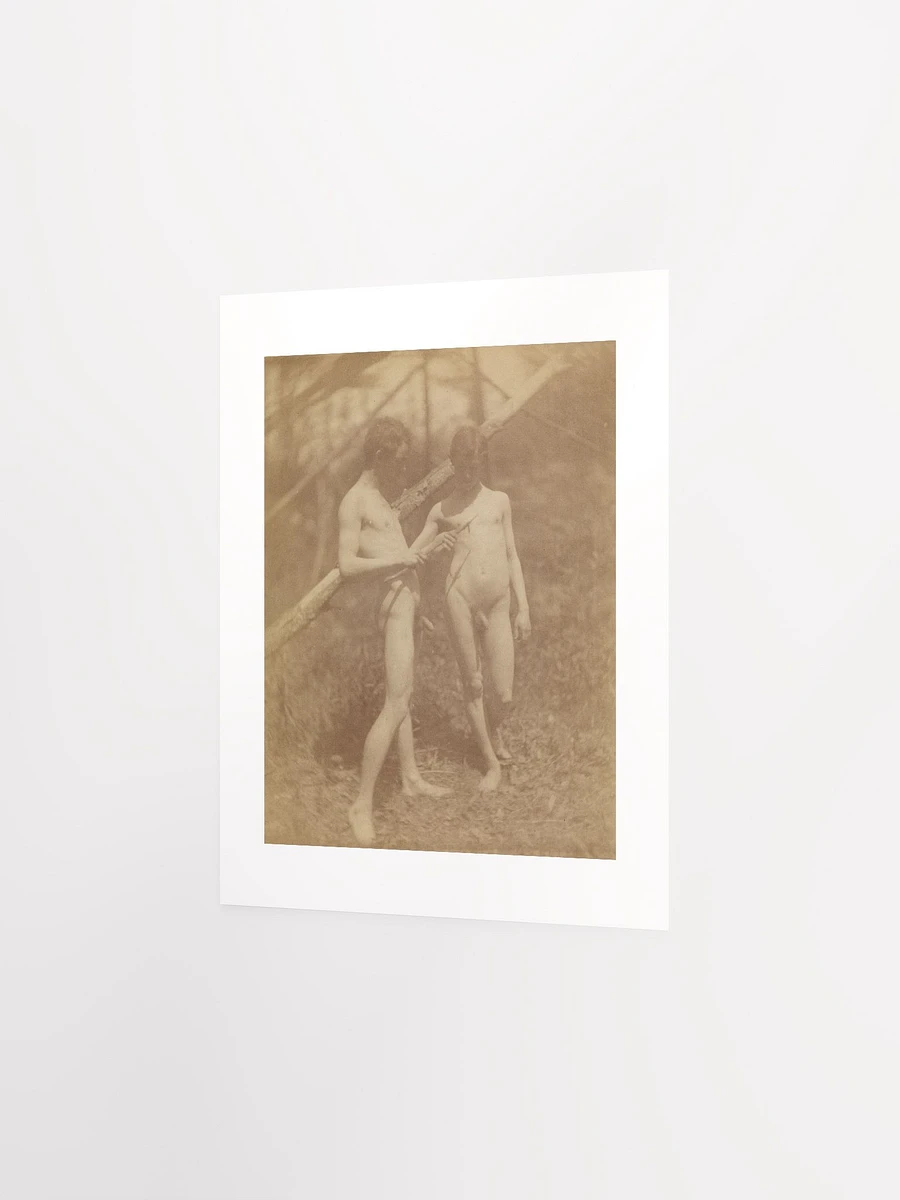 Two Male Nudes by Thomas Eakins (c. 1880) - Print product image (2)