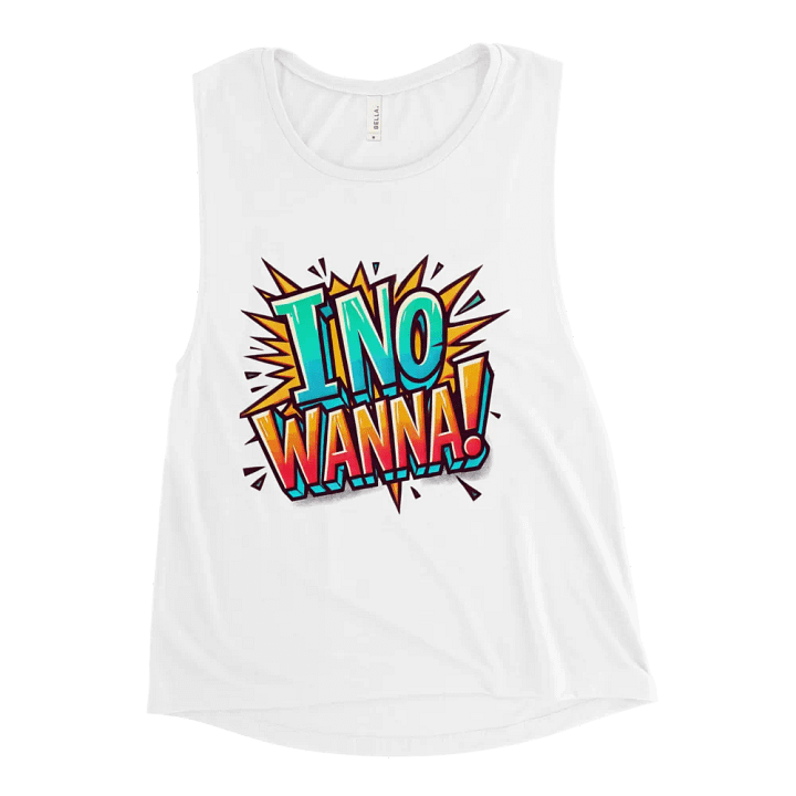I NO WANNA WOMANS TANK product image (2)