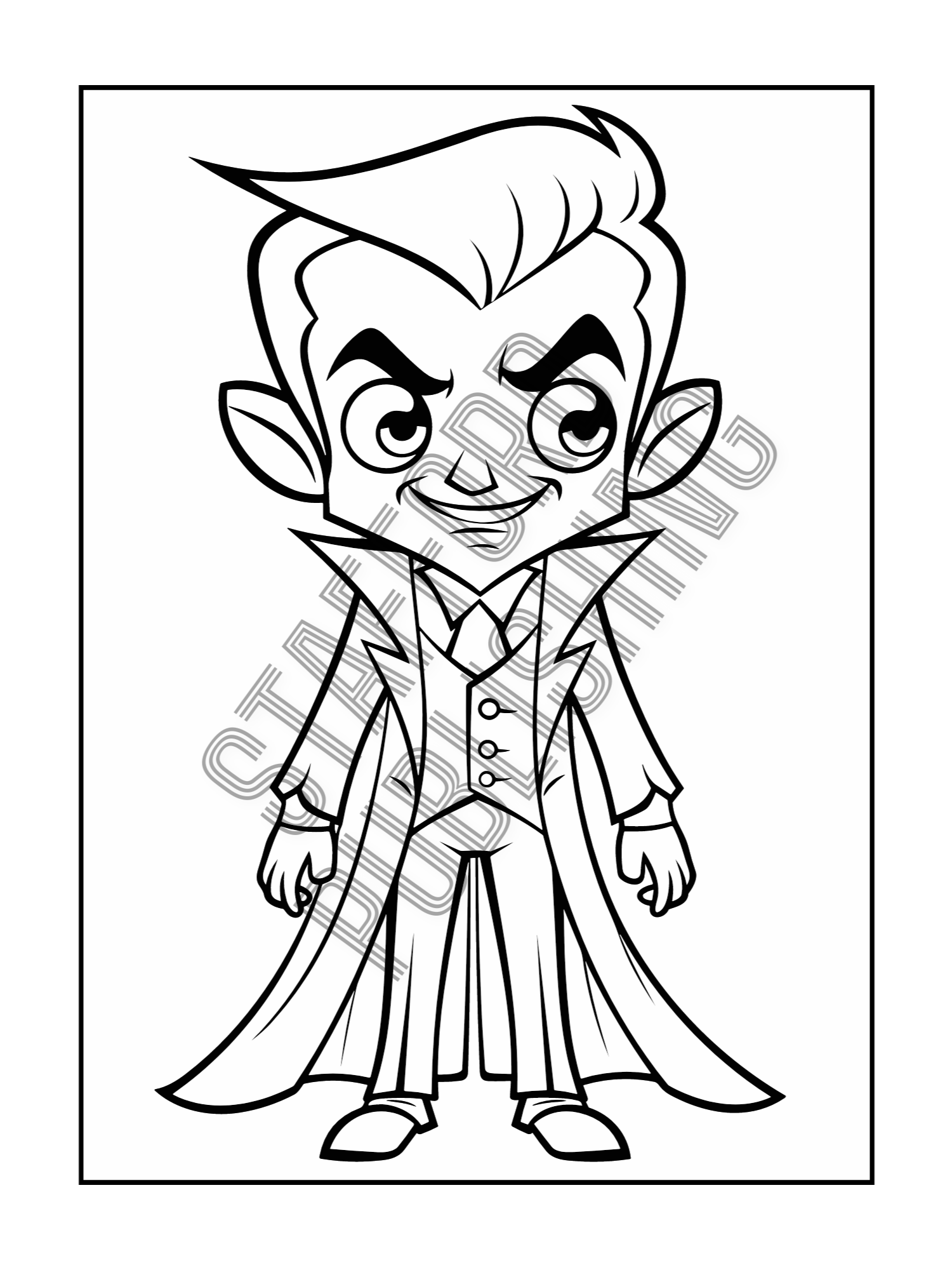 Halloween Coloring Book Printable Version product image (6)