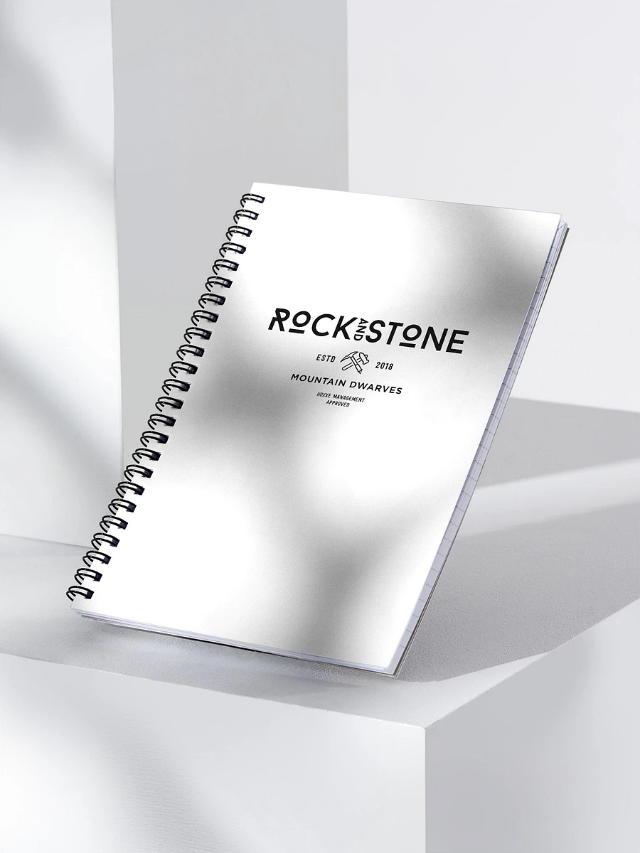 Deep Rock Galactic Rock & Stone Spiral Notebook product image (4)