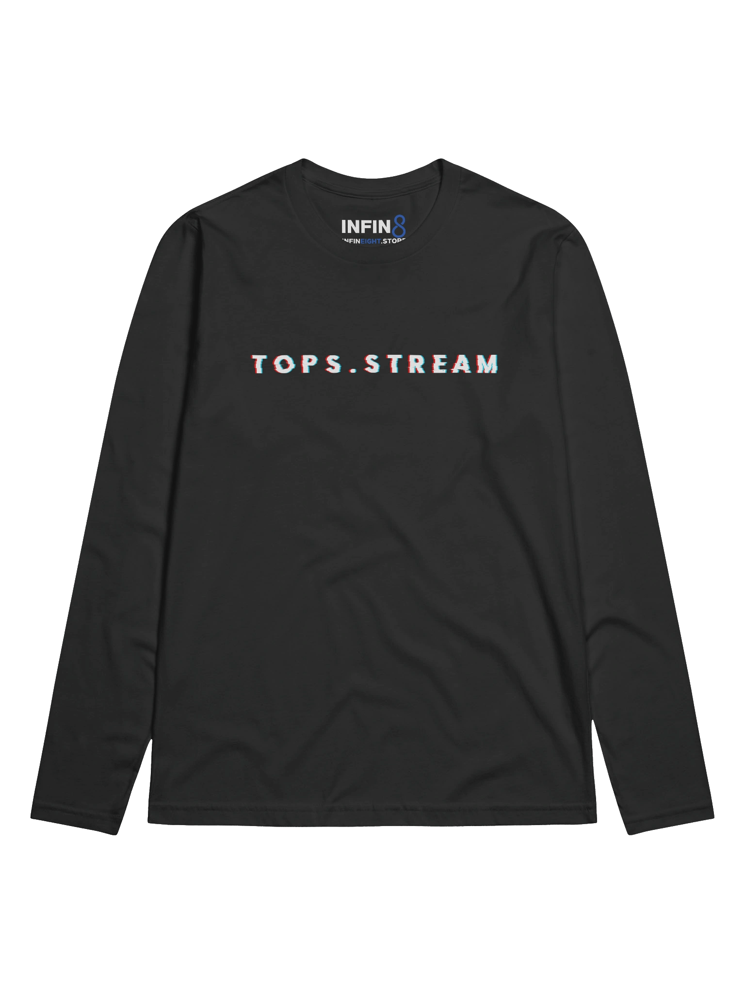 Tops Glitch Long Sleeve T-Shirt product image (1)