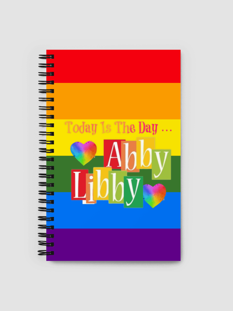 [ACrimingShame] Rainbow Spiral Notebook Print P9332 product image (1)
