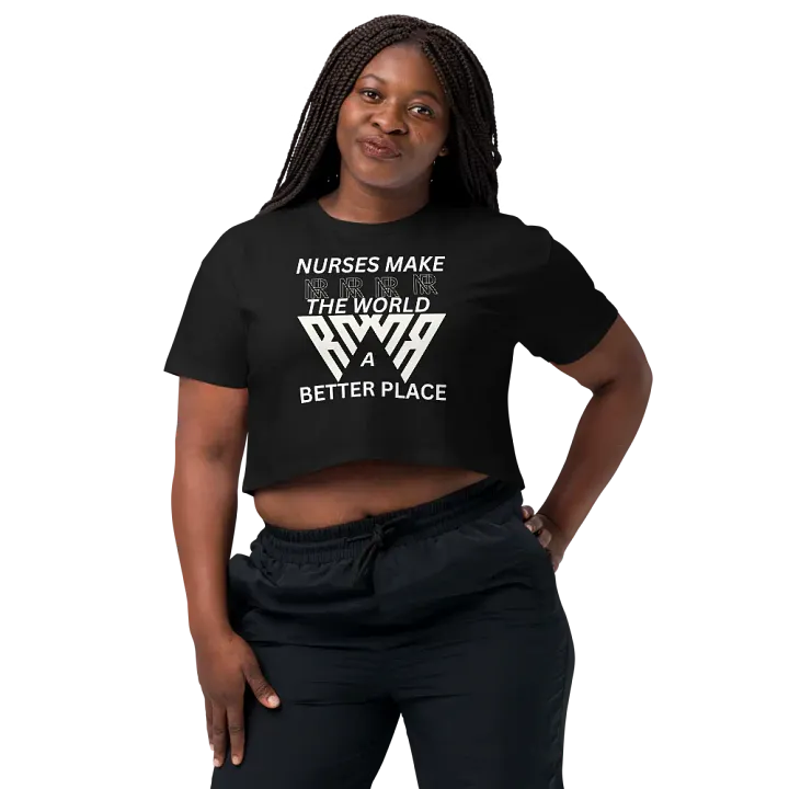 Angular Elegance Women's Crop Top product image (4)