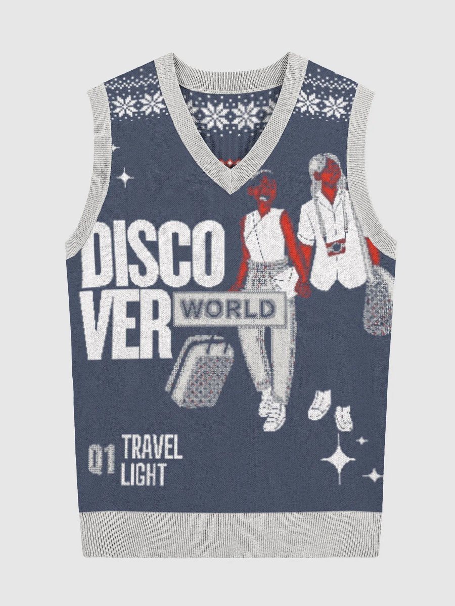 Explore Jacquard V-Neck Vest product image (5)