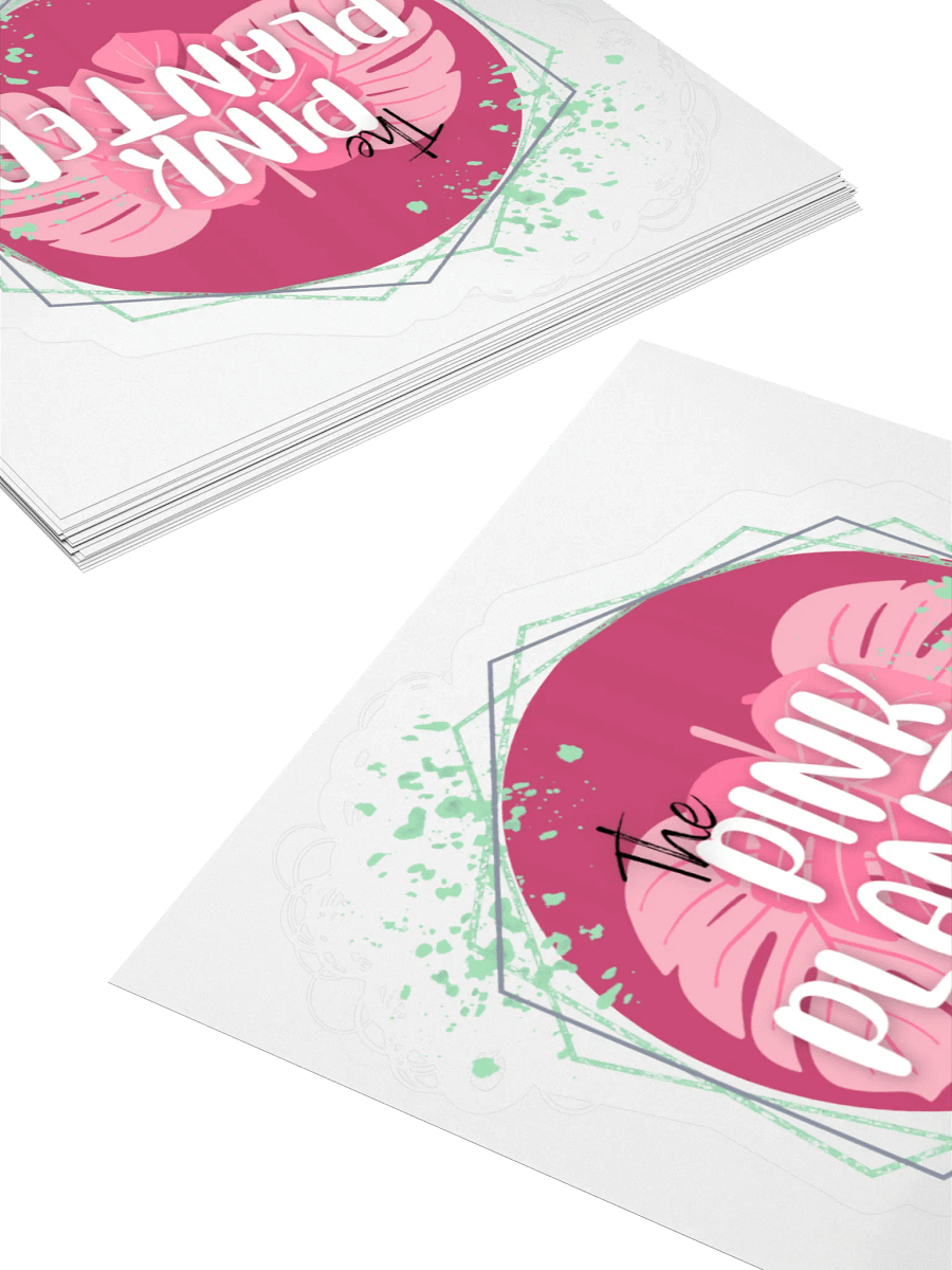 PinkPlanter Logo Sticker product image (8)
