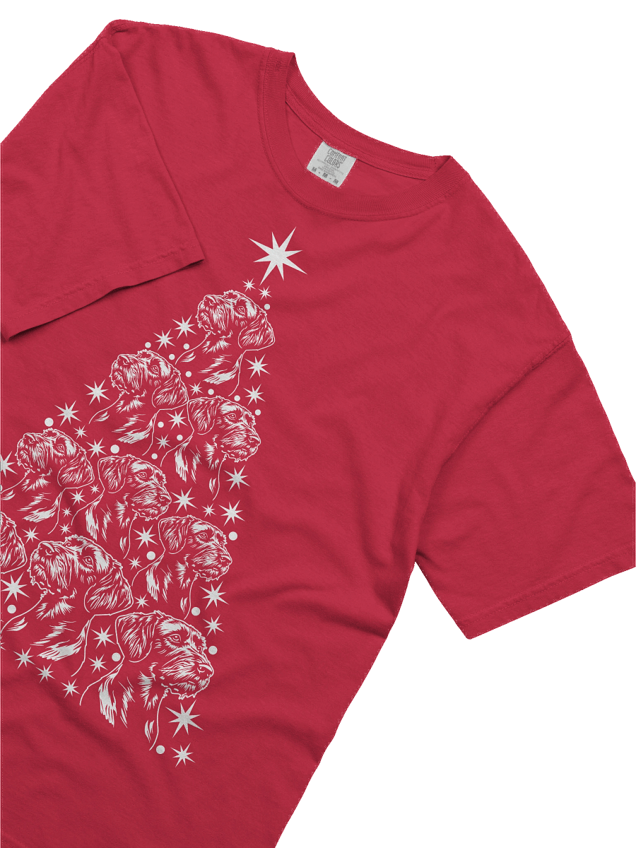 German Wirehaired Pointer Christmas Tree T-Shirt product image (35)