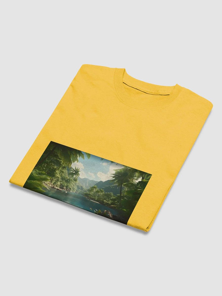 Melitery green & Gildan Heavyweight T-Shirt product image (12)