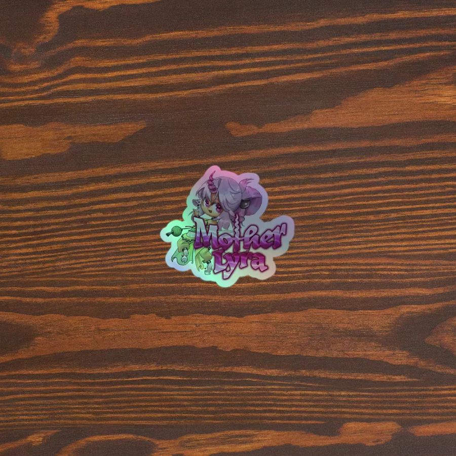 MotherLyra Logo Holo Sticker product image (5)