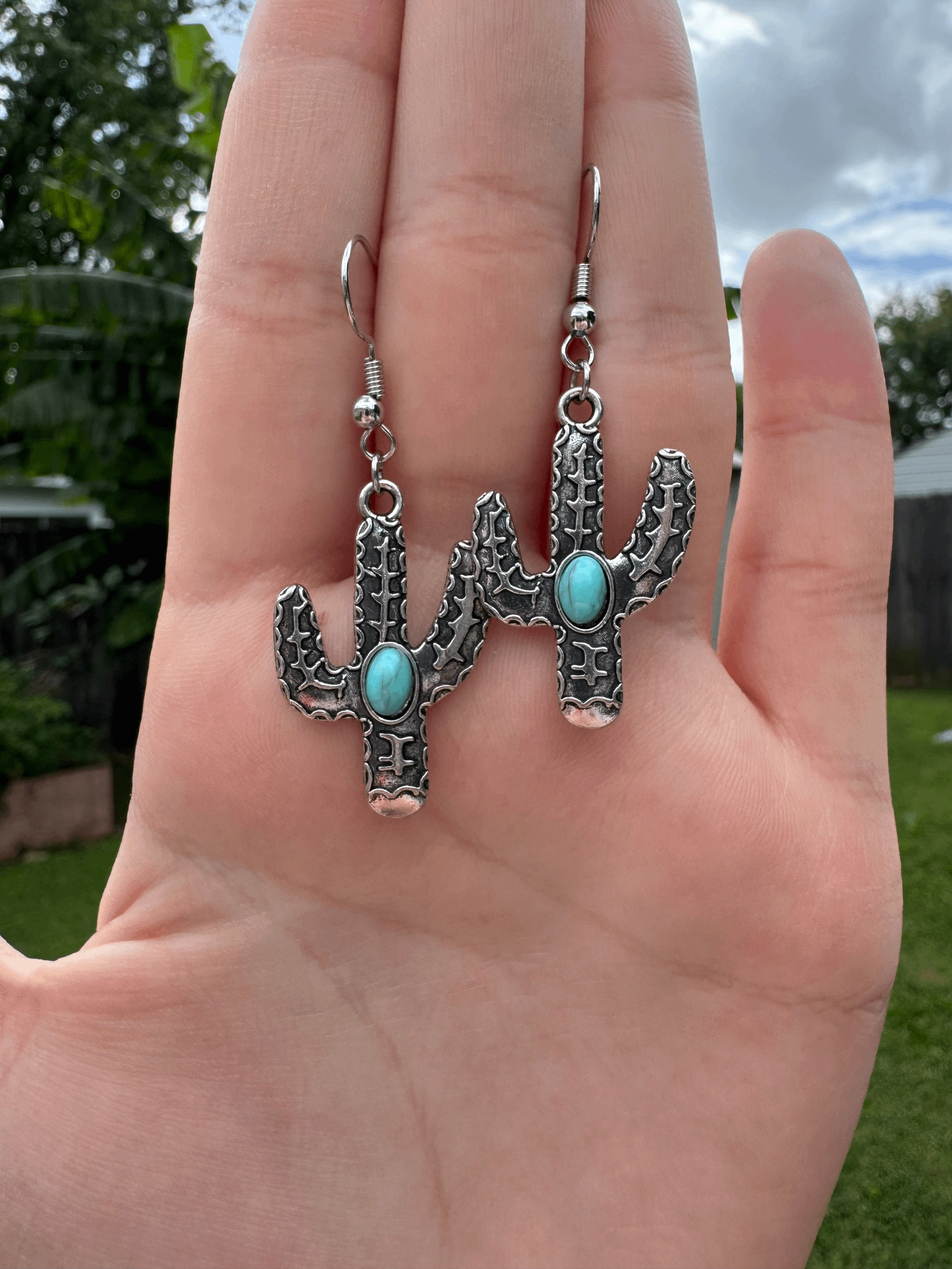 Wild West Cactus Earrings product image (1)