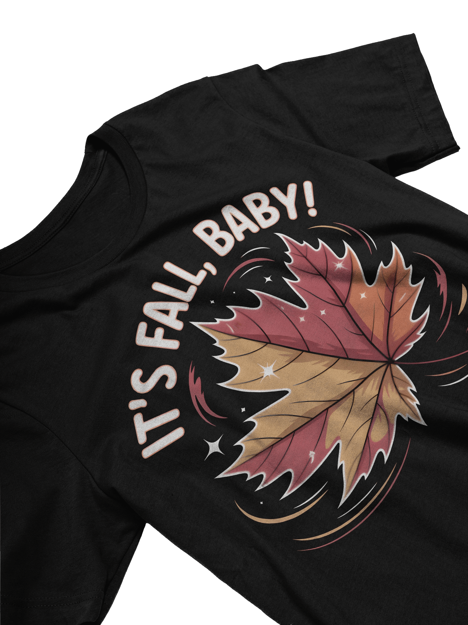 Autumn Sparkle Leaf Tee product image (11)
