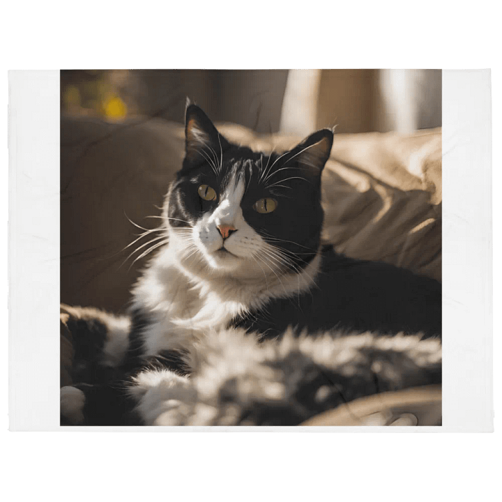 Cozy Cat Lounge Throw Blanket product image (1)