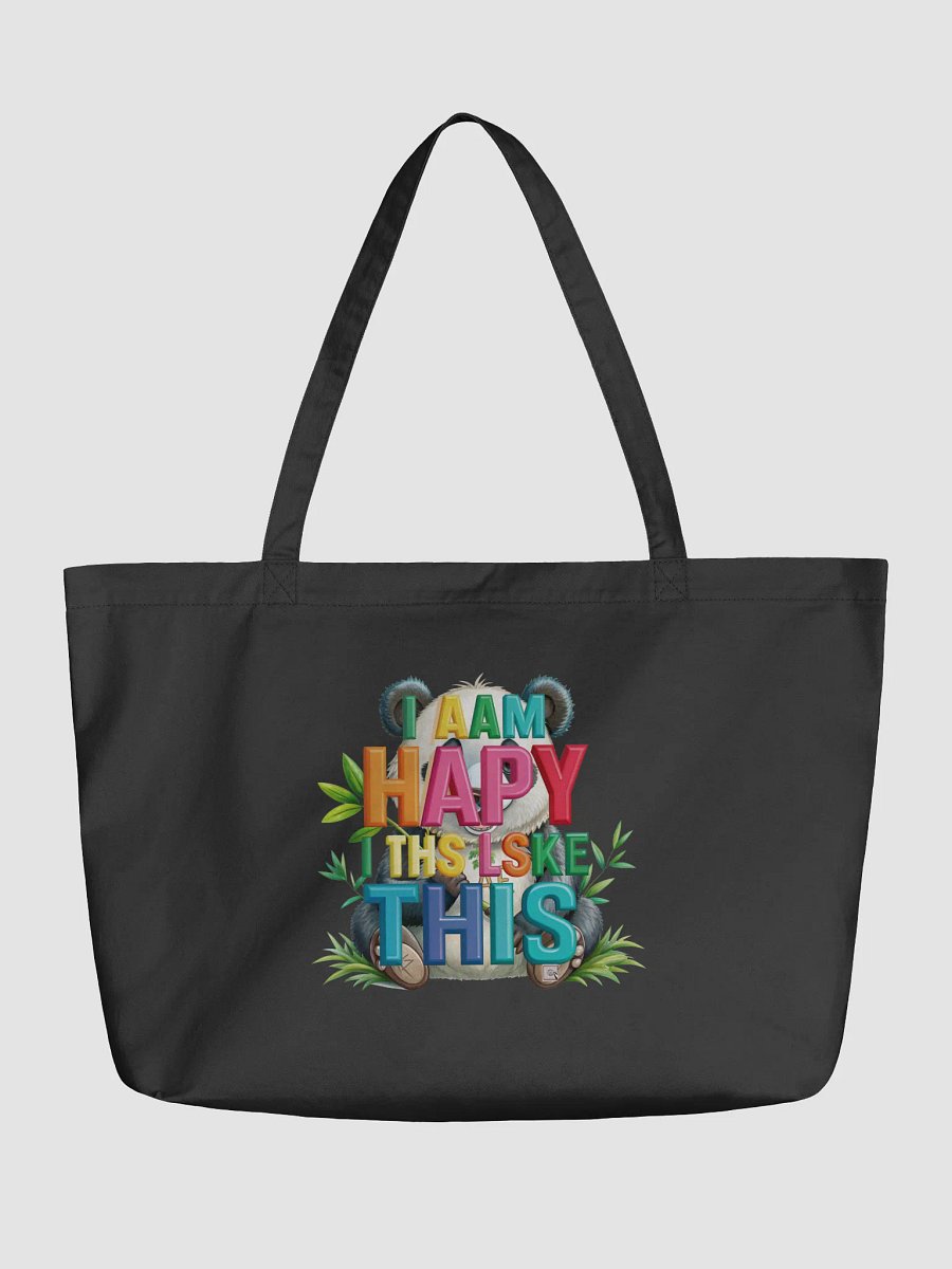 Happy Panda Eco Tote product image (1)