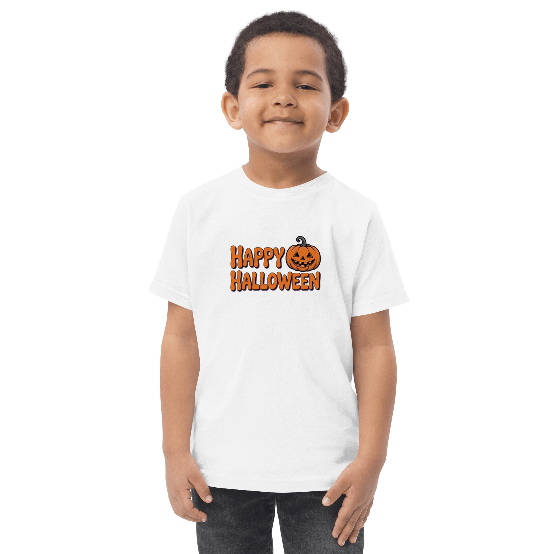 Happy Halloween Toddler Jersey Tee product image (1)