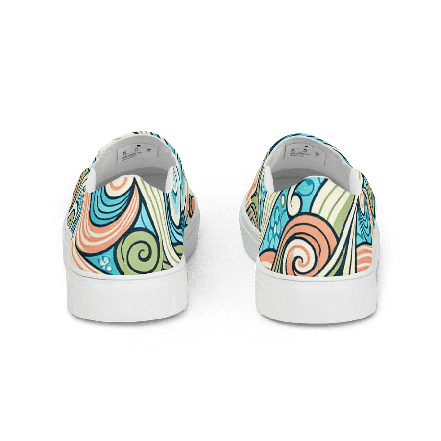 Whimsical Wave Women's Slip-Ons product image (4)
