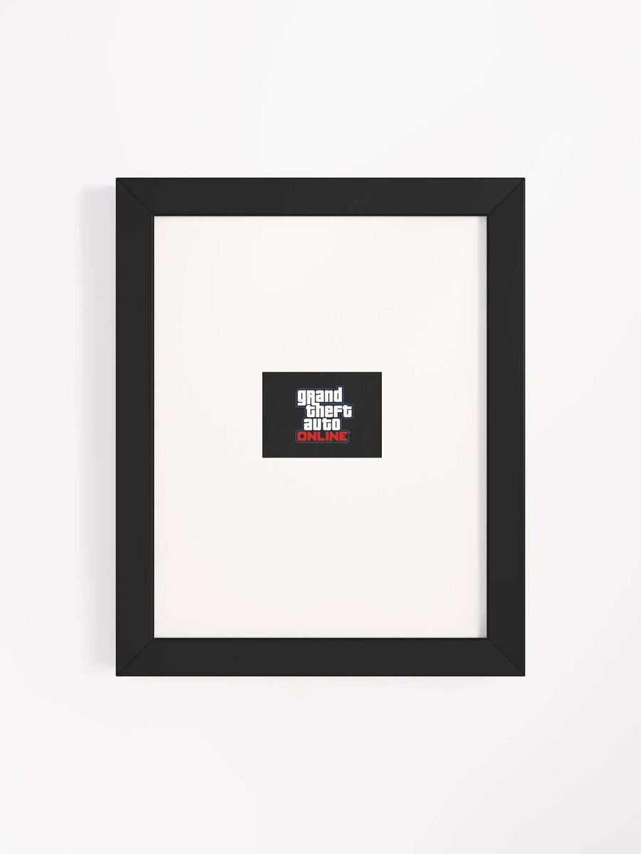 GTA Online Theme Framed Wall Poster product image (4)