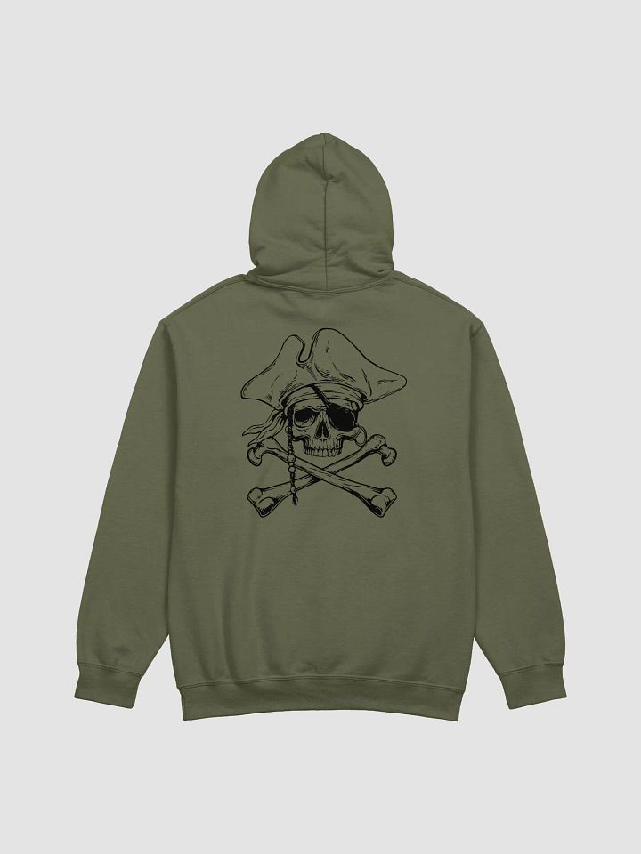 Krewmate Essential Hoodie - Back from the Dead Variant (Black Logo) product image (7)